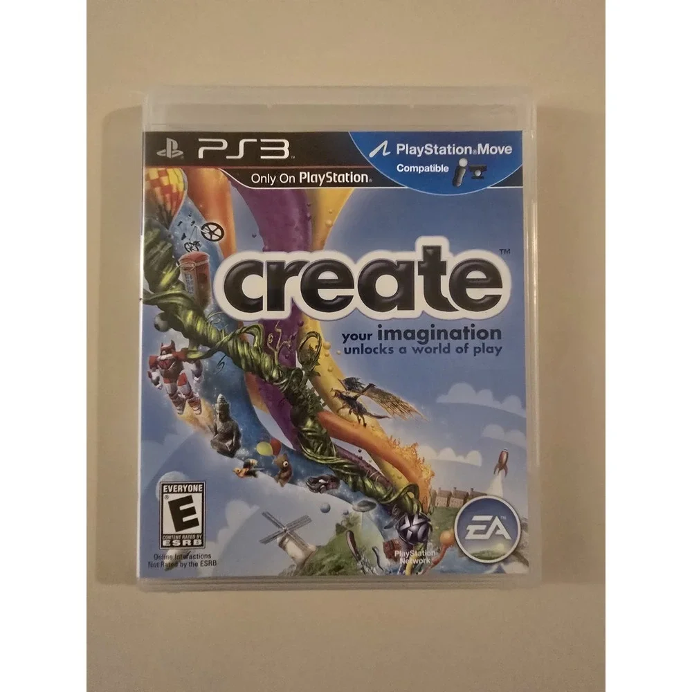 Create (Sony PlayStation 3, 2010) PS3 CIB Complete